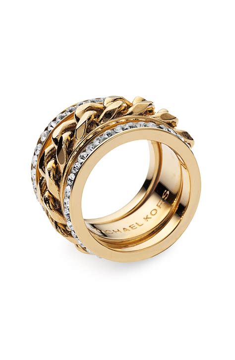 michael kors kette ring|michael kors rings.